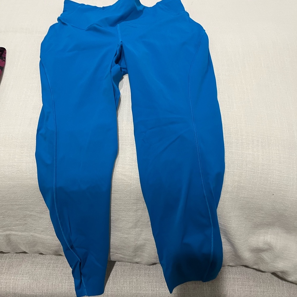 Vibrant Blue Lululemon Leggings